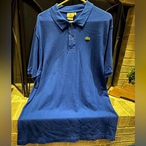 Royal blue Lacoste polo